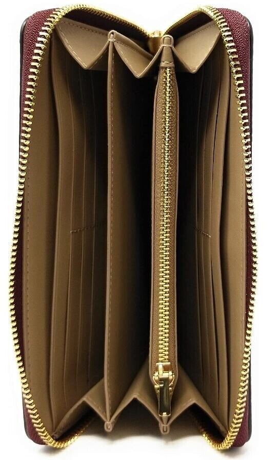 Coach Signature Chalk with Tennis Racquet Print Canvas Zip