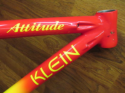 RARE ORIGINAL VINTAGE KLEIN ATTITUDE TEAM FADE MOUNTAIN BIKE FRAME