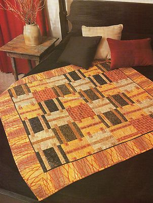 Infinity Blocks Quilt Pattern Pieced LR