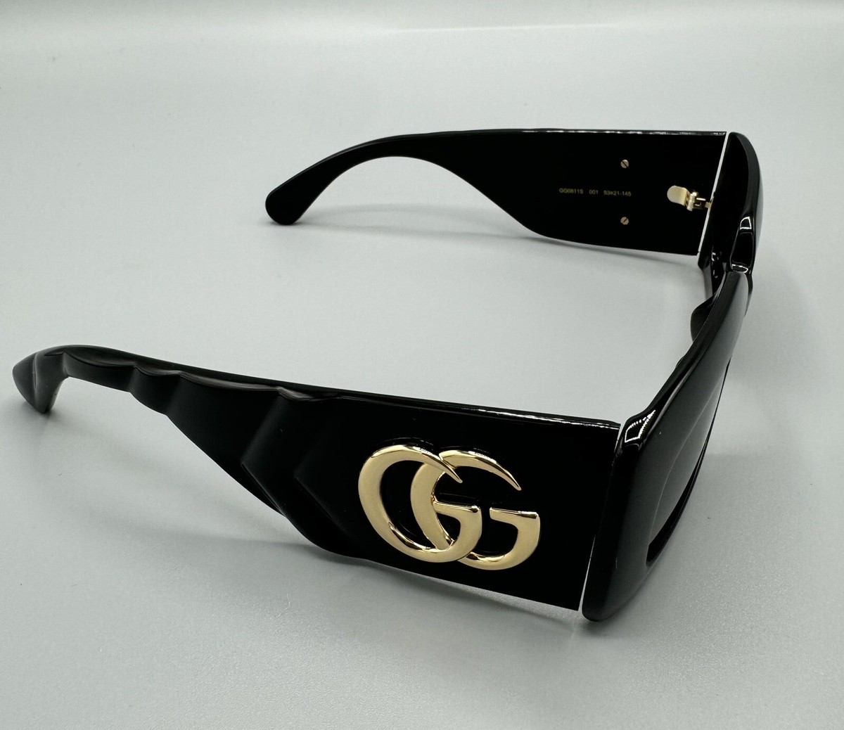 GUCCI GG0811S Square Women's Sunglasses, 53MM | eBay
