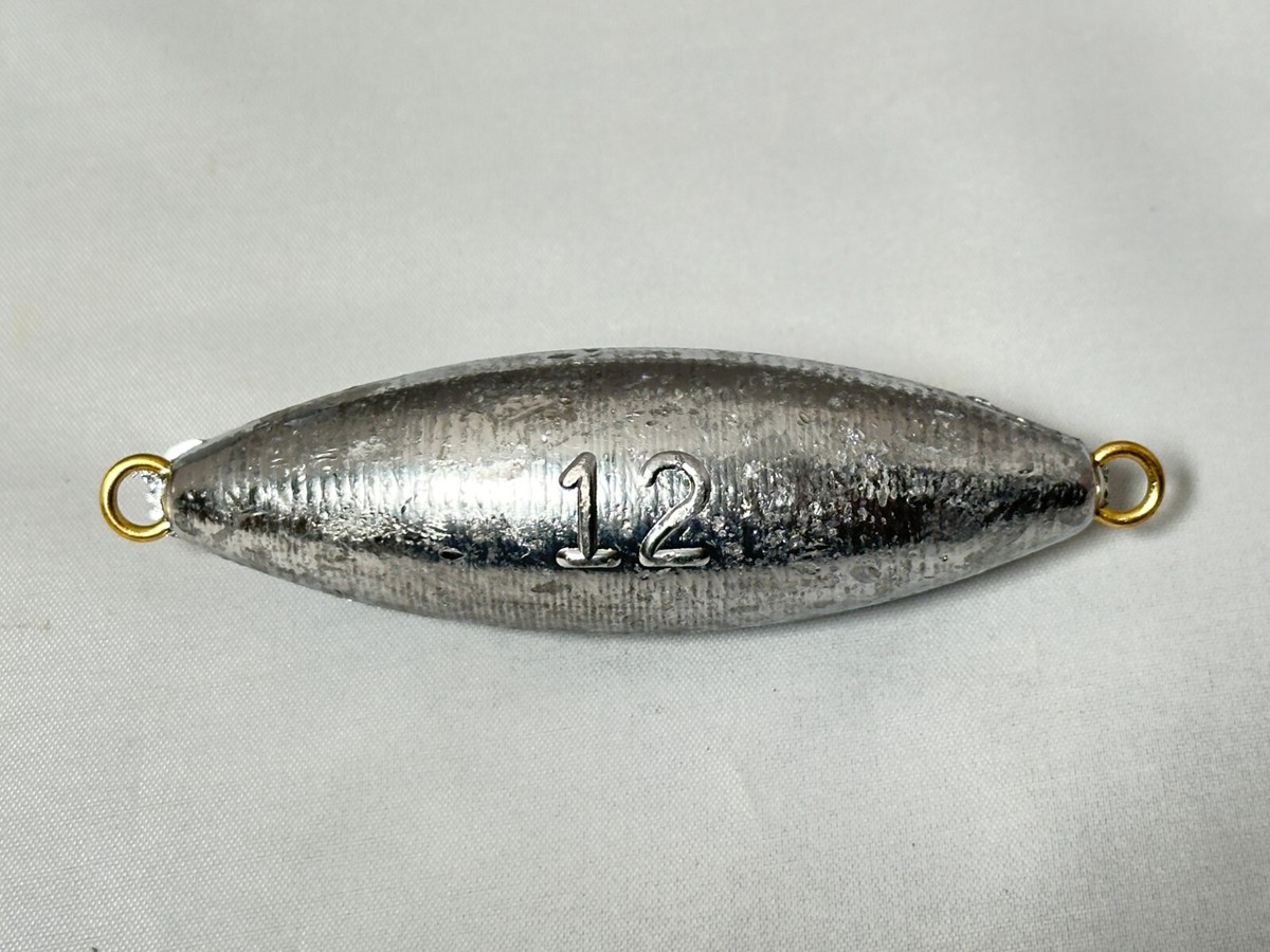 2-Pack Inline Torpedo Trolling Sinkers - Various Sizes, Lead Weights For Freshwater & Saltwater Fishing 2 thumbnail image