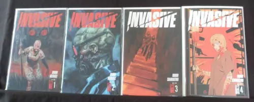 2024 Invasive (ONI Press) COMPLETE SET of 4 Comic Books (1 2 3 4) NM/1ST PRINTS!
