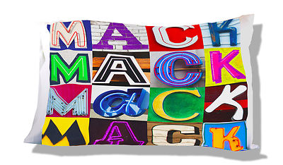 Custom Marc Personalized Pillowcase – Real Sign-Letter Photos Printed On Soft 20x30in Fabric