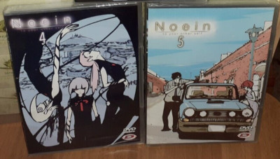 SET 2 DVD ANIME NOEIN 4,5 SEALED Manga,Lain,Paranoia Agent,Satoshi Kon,Flcl,X