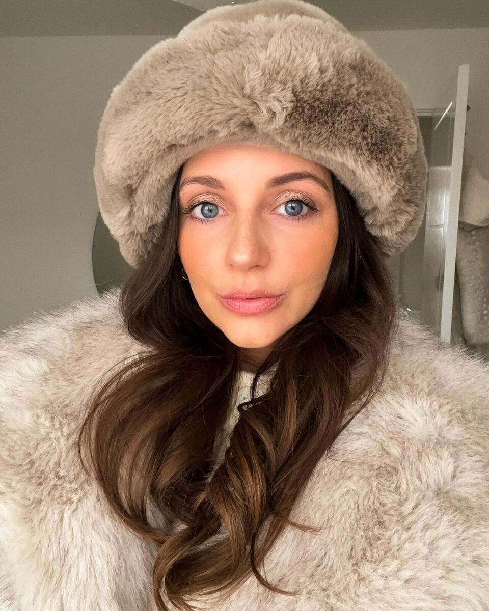 Zara Faux Fur Hat Taupe Grey Beige Brown Size S M Small Zara Faux Fur Hat Taupe Grey Beige Brown Size S M Small