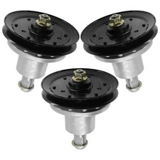 Caltric 1-634972 1634972 Deck Spindle w/Pulley for Exmark 52" 60" 72" Qty 3