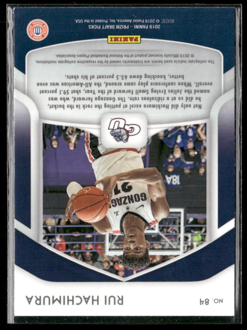 その他 2019 Rui Hachimura HOLO PSA 10 Rui Hachimura 2019 Prizm Rookie PSA 10 Gem Mint #255 Lakers