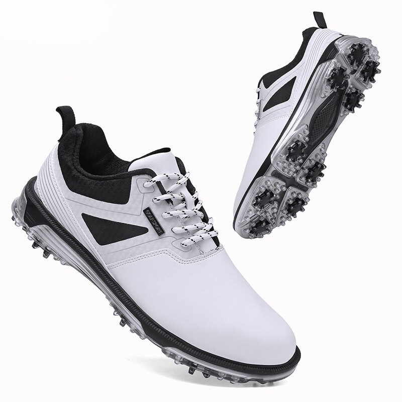 Mens Excellent Condition Callaway Water Proof Lace Up Golf Shoes 12 White Black Amazon.com | Callaway Men main image 4