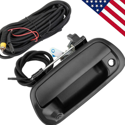 Backup Camera Primed Black Tailgate Handle Fits For Toyota Tundra 2000-2006 New