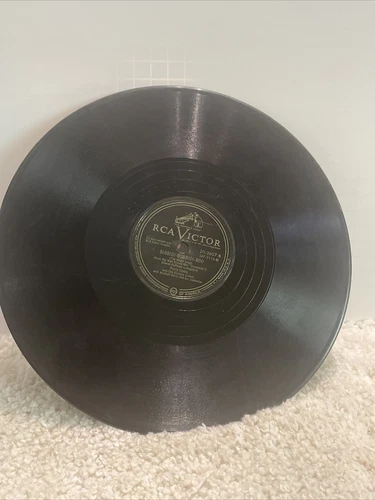 Vtg 78 Record PERRY COMO Bibbidi-Bobbidi-Boo / A Dream Is A Wish Your Heart Make