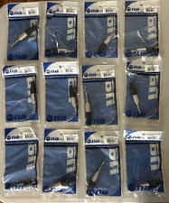 12 Pcs 1/4 Inch Stereo TRS Male High Quality Audio Connector - New In Package