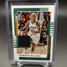 2025 Donruss WNBA #13 Courtney Williams Jersey Series LYNX