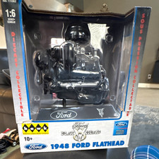 Hawk 16 1948 Ford Flathead Engine Diecast Black Official Licensed Product Hawk 16 1948 Ford Flathead Engine Diecast Black Official Licensed Product