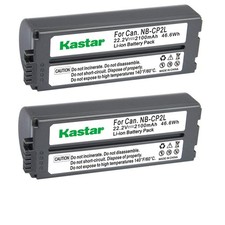 Battery NB-CP2L 2-Pack for Canon NB-CP1L NB-CP2L, Compact Photo Printers SELP...