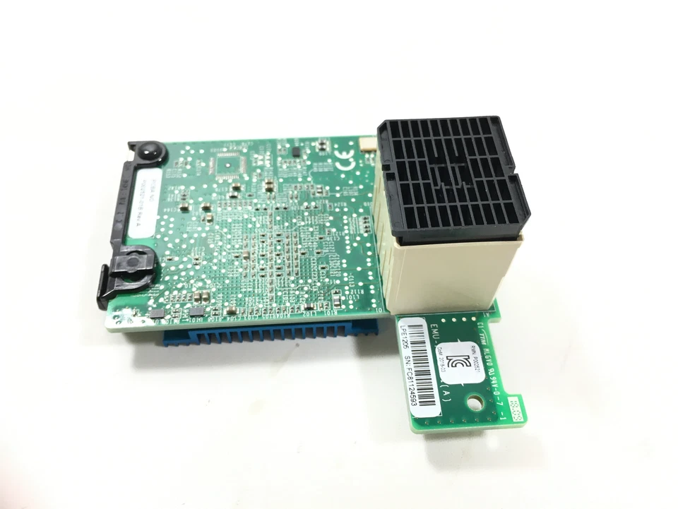 Lot 2 Dell PowerEdge M620 Emulex LPE1205-M 2-Ports 8GB FC Mezzanine Card R072D - Image 3 of 3