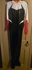 Across The Spider Verse Spider Gwen Jumpsuit Child Size 7-8 Girls Costume