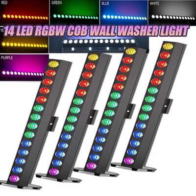 #ad 280W 14LED RGBW COB Wall Washer Light Bar DMX Party Disco DJ Stage Lighting $363.08