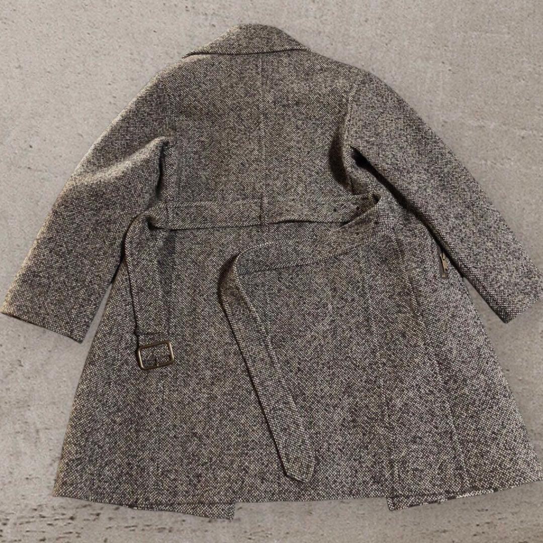 Burberry   Condition  London Alpaca Mohair Blend Tweed Zip Coat 38 thumbnail 5