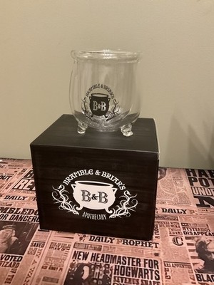 Zauberer Truhe Harry Potter Kessel Trinkglas Brombeere & Bruyère