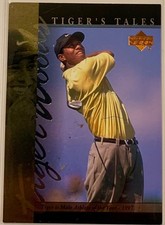 2001 Upper Deck Tiger's Tales Tiger Woods #TT16 Rookie RC