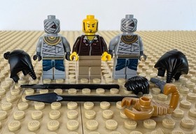 LEGO Pharaoh's Quest: Jake Raines + 2 Mummy Warriors, pha012, pha003, 7326, 2011