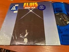 ELVIS MOODY BLUE 2 HYPE STICKERS RCA LABEL HIS FINAL ALBUM SHRINK LP