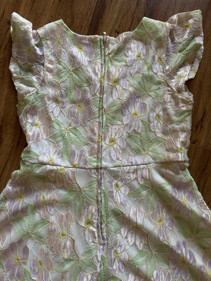 Blush By Us Angels Floral Dress Girl Size 10 Party/Formal/Semi Formal - Image 3 of 4