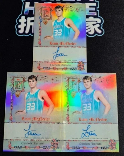 2025 Topps Signature Liam McNeeley Base (RAW)
