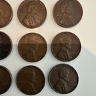 1940-1949 Wheat Ears Small Cents 5 Coins Per Date 50 Coins Total (#C-2) — photo 9