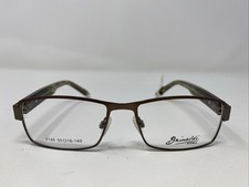 GRIMALDI ROMA 2146 Light/Dark Brown 55-16-140 Full Rim Eyeglasses Frame A366