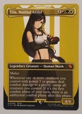 Tifa, Martial Artist [Borderless Surge Foil] #214 Prices | Magic