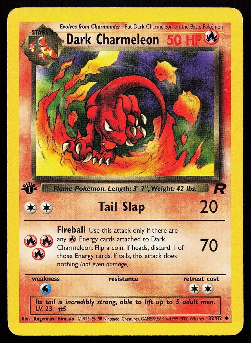 Charmeleon Pokémon TCG 1st Edition Individual Trading Card Games