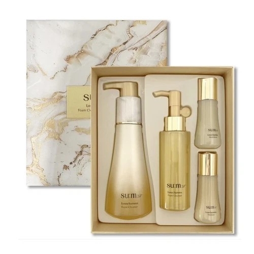 su:m37 LosecSumma Foam Cleanser Special Set 4 Items Soft Cleansing K-Beauty