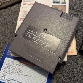 1989 The Magic of Scheherazade Culture Brain Nintendo NES  CIB Manual Untested