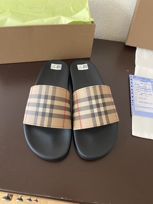 Burberry Slides Size 9 Male