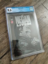 CGC 9.6 Grade Negan Lives! #1 Silver Foil Cover TWD The Walking Dead
