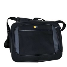 Case Logic Black Solid Padded Laptop Shoulder/Messenger Bag Briefcase Case