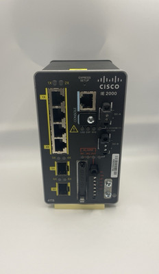 USED - Cisco IE-2000-4TS-B V01 Industrial Ethernet Network Switch / Free Shipp
