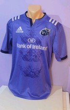 Munster rugby 2016/17 player fit Rugby  training jersey Adidas Large Crown shirt