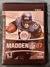 Madden 07 (Sony PlayStation 3 PS3, 2006) Complete w/ manual CIB Tested NFL 2007