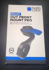 Out Front Mount Pro - Blue QUAD LOCK Motorcycle/Moto Handlebar Mount