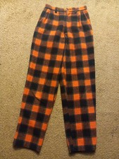 Vintage 80's - Shirting Plaid Pants Size 38 EU - 7.5 US - Made In France