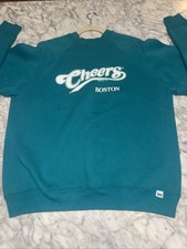 Vintage 90s Cheers Boston Crewneck Pullover Sweatshirt USA Made - Medium 