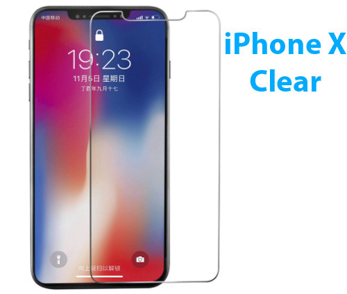 5 Pack CLEAR Screen Protector Films for Apple iPhone X 10 - Picture 1 of 3