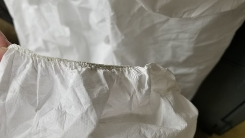 Custodia 25qty Ironwear tuta monouso 2XL elastico polso-caviglia 1600 XXL Tyvek - Foto 8 di 9