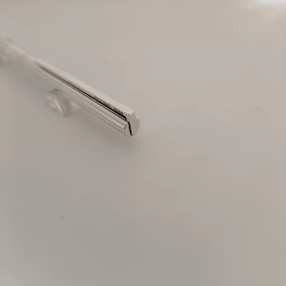 S.T. Dupont Silver Plated Ballpoint Pen Made in France — 第 2/4 张图片