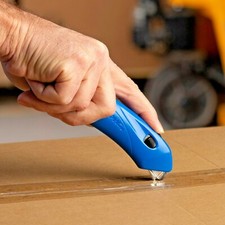 (ONE) PACIFIC HANDY CUTTER OFFICE/PACKAGING SAFETY CUTTER W/ AUTO-LOCKING UNIT