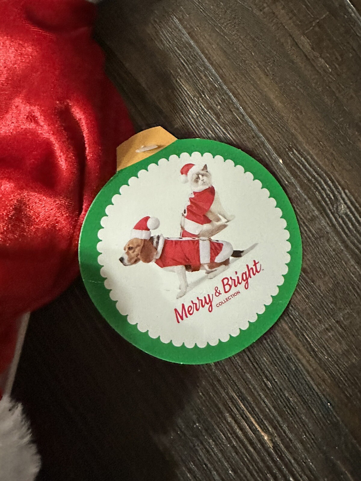 NEW! Merry & Bright Dog or Cat Pet Santa Costume w/ Hat Size Small eBay