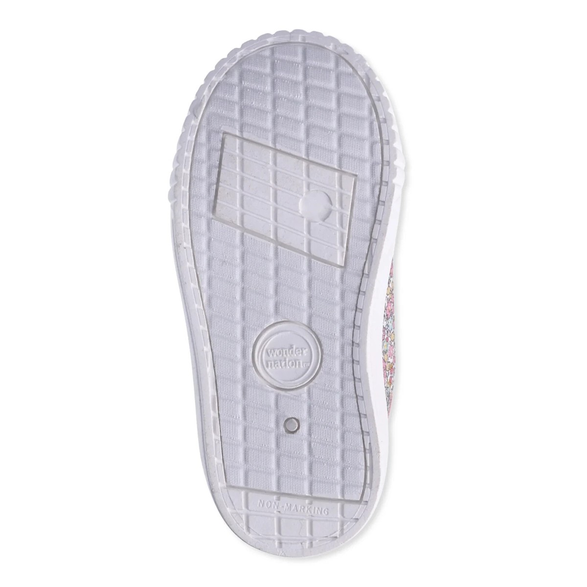 Wonder Nation Baby Toddler Kids Two-Strap Bump Toe Sneakers Size