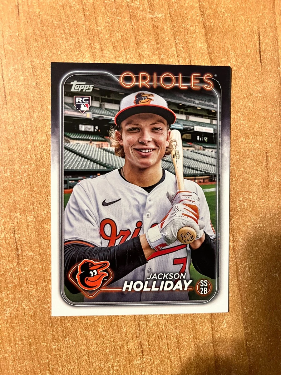 2024 Topps Series 2 - Jackson Holliday - #697 Fun Face Variation 